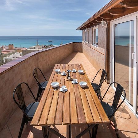 Attico Vista Oceano E Citta 3 Camere 2 Bagni Wifi Ac Morro Jable  Exterior foto